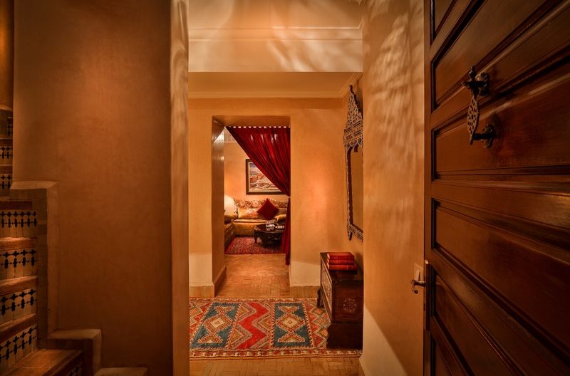 Riad Kniza Marrakesh Bagian luar foto A guest room at the hotel